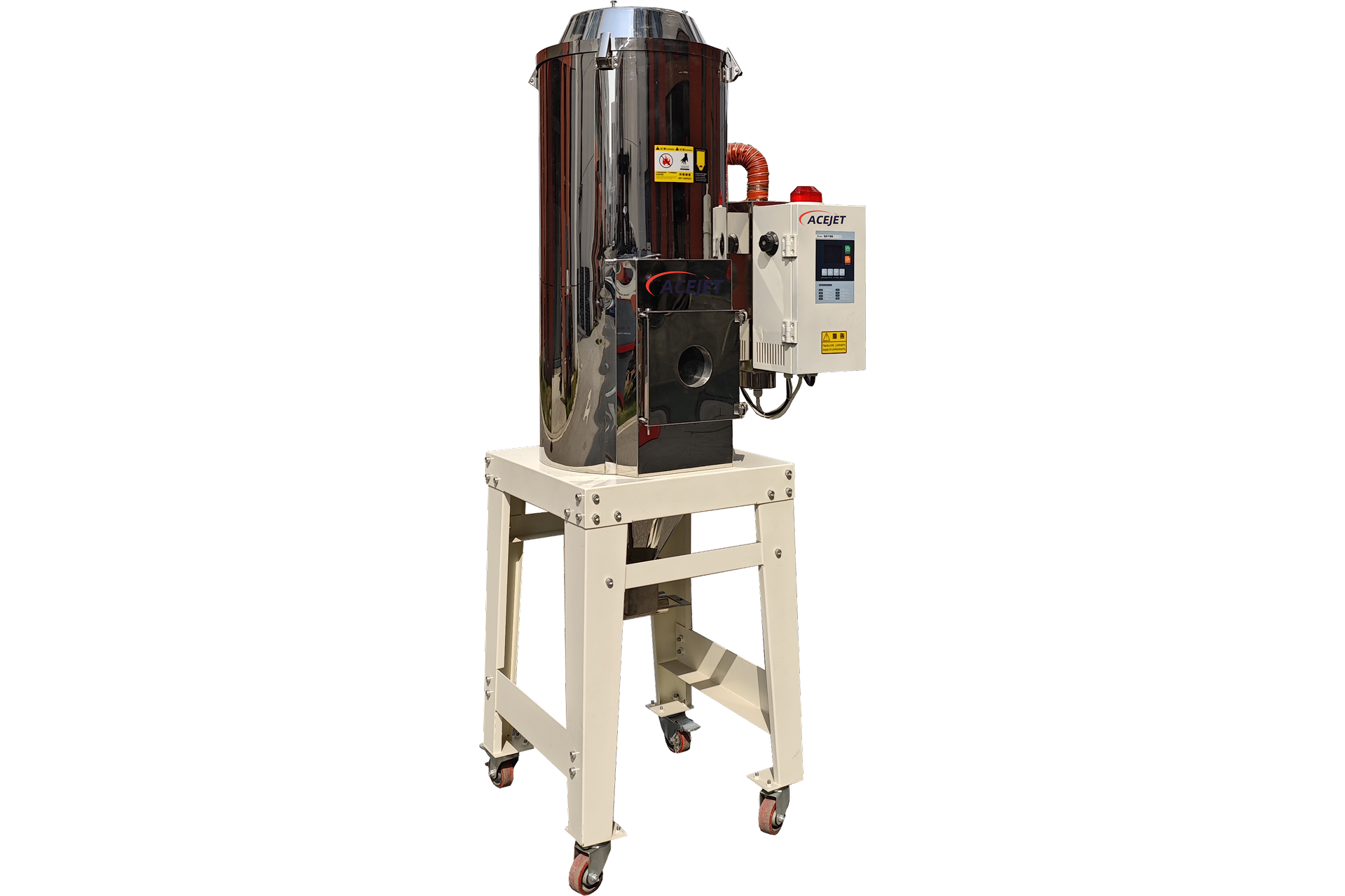 European-style downward-blowing dryer