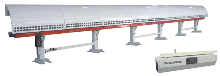 Induction curing oven