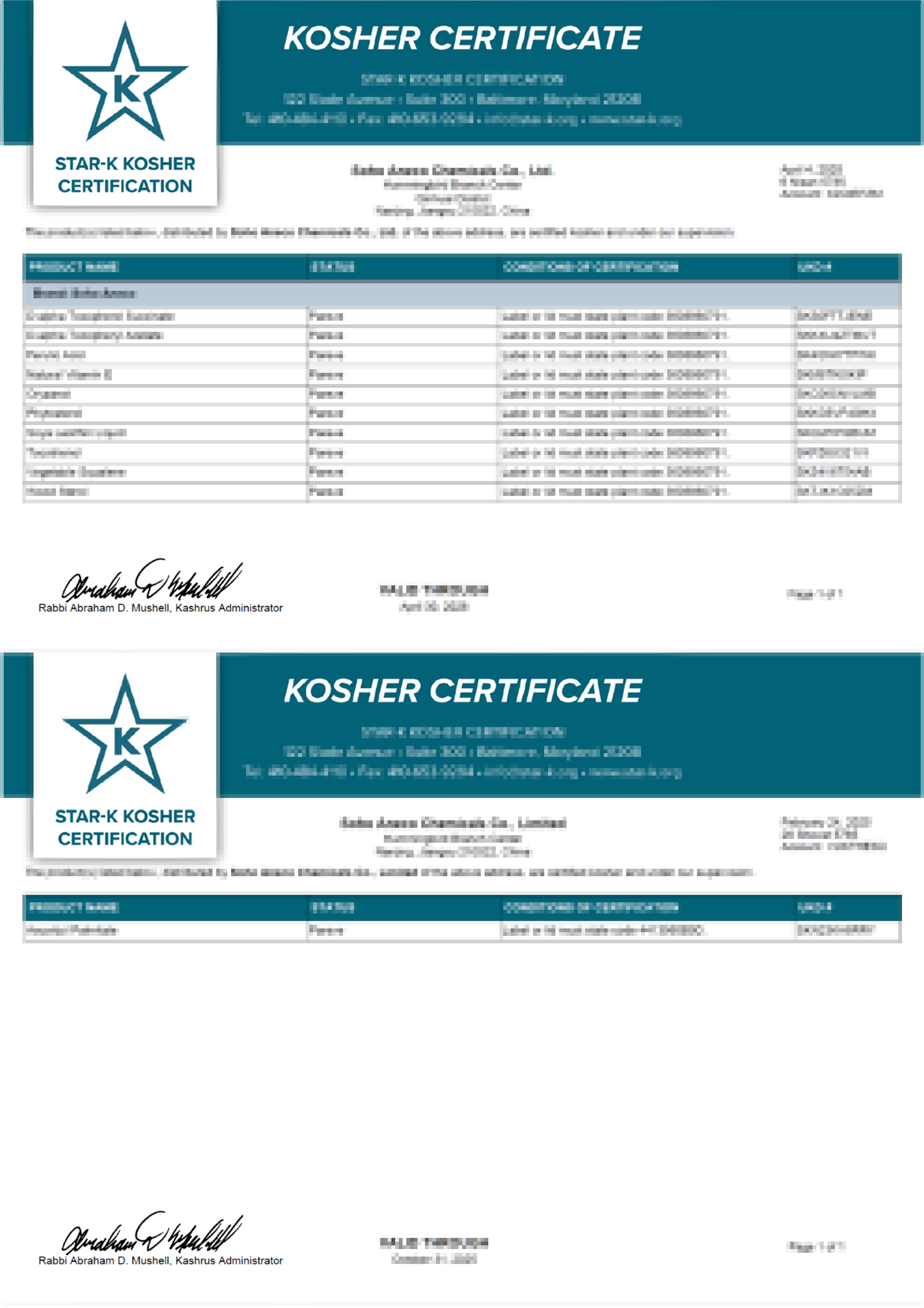 KOSHER