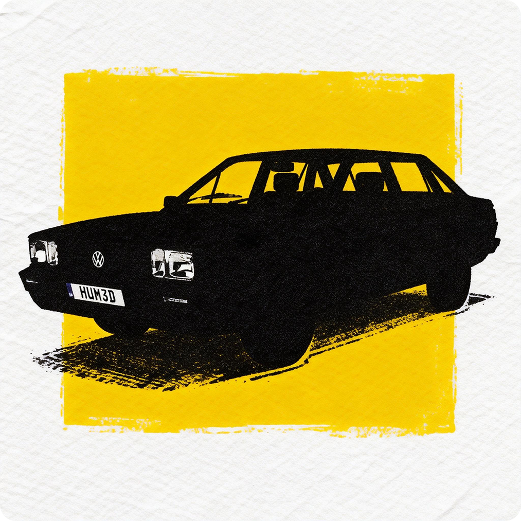 jimeng-2026-01-07-7986-极简主义黑色剪影艺术，背景为明亮黄色正方形色块，主体与色块手绘粗糙边缘，模版涂鸦... 1.png