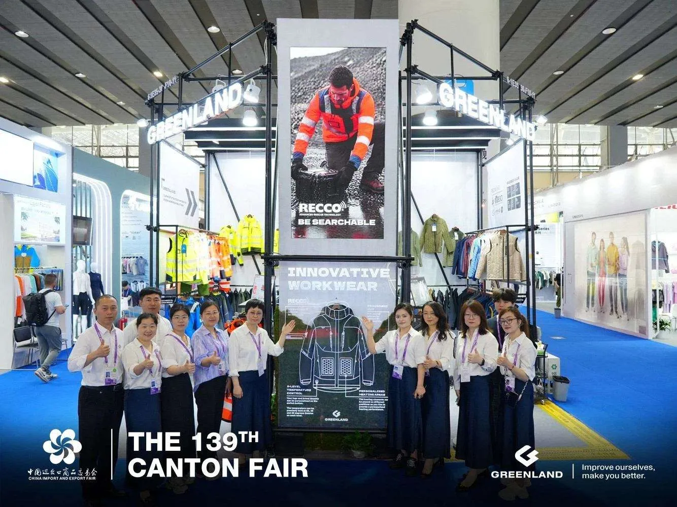 GREENLAND SHINING ON THE STAGE OF 139TH CANTON FAIR