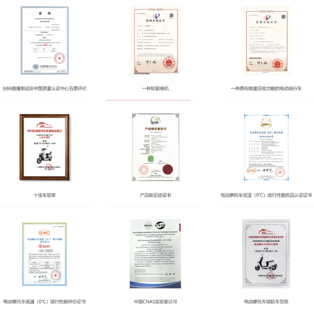 台铃奖项图片.png