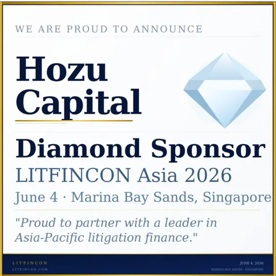 HOZU Capital Takes Center Stage as Exclusive Diamond Sponsor at LITFINCON Asia 2026