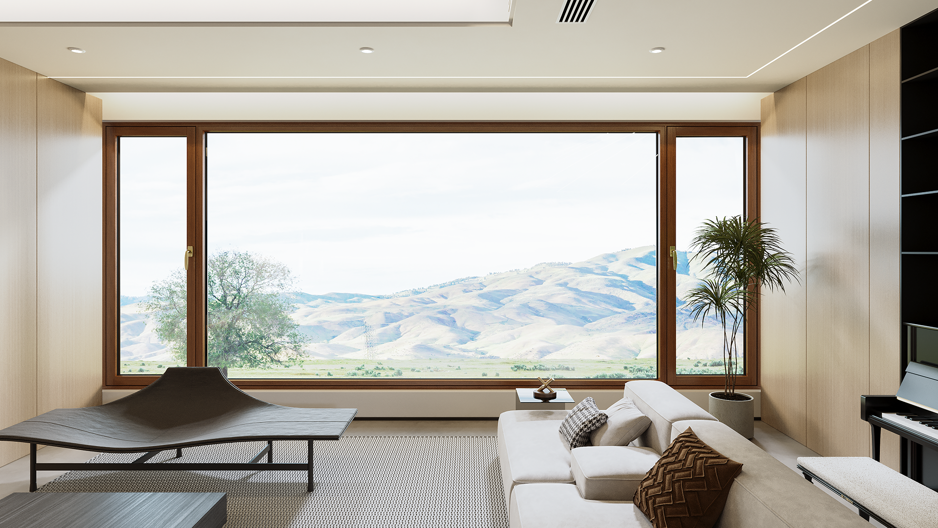   Every window is about home