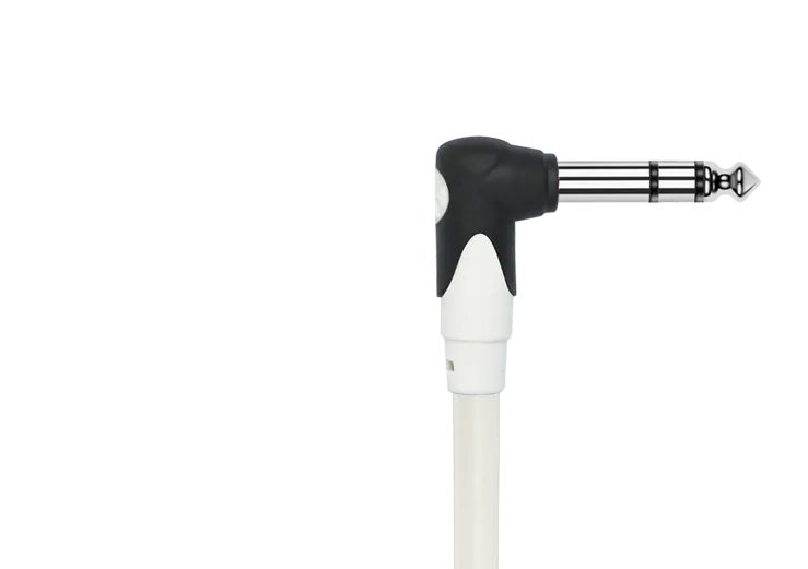 1/4in Rt Angle Stereo Plug