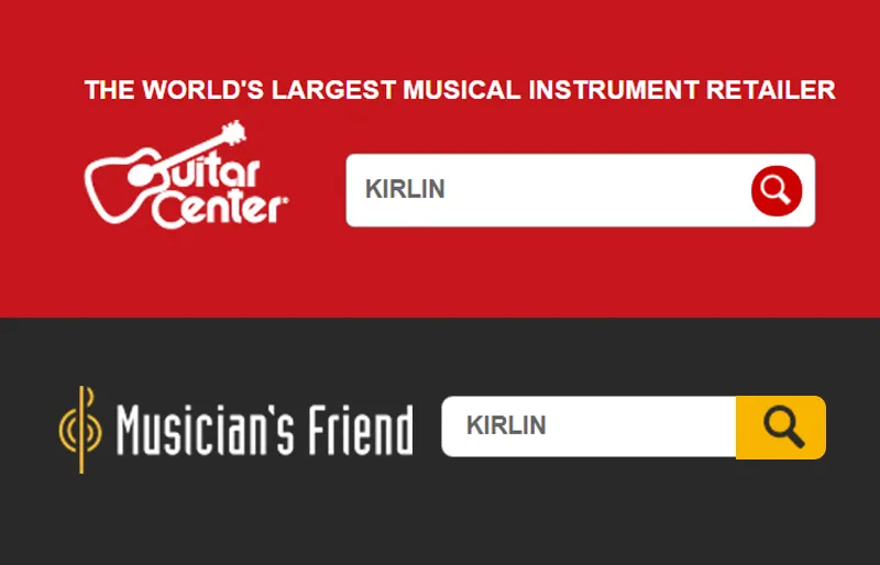 Kirlin Cable is very pleased to announce that we are now available for purchase on guitarcenter.com and musiciansfriend.com.