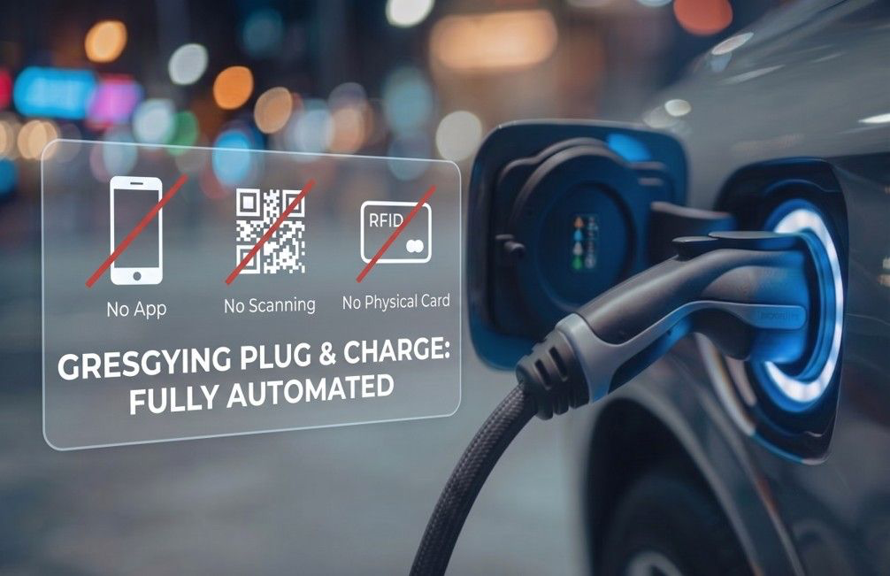 Gresgying Introduces Hubject-Certified Plug and Charge solution, Redefining the EV Charging Experience（H19）