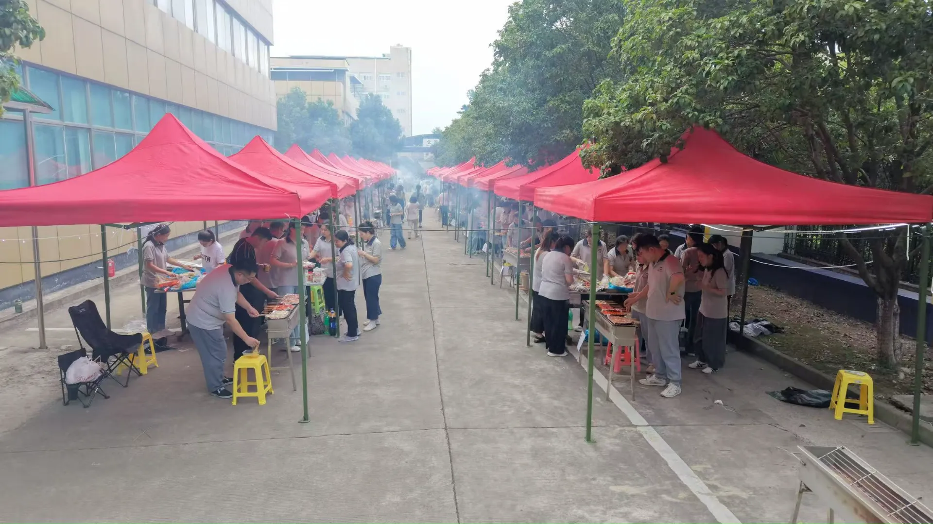 Leoco Suzhou hosted Mid-Autumn BBQ