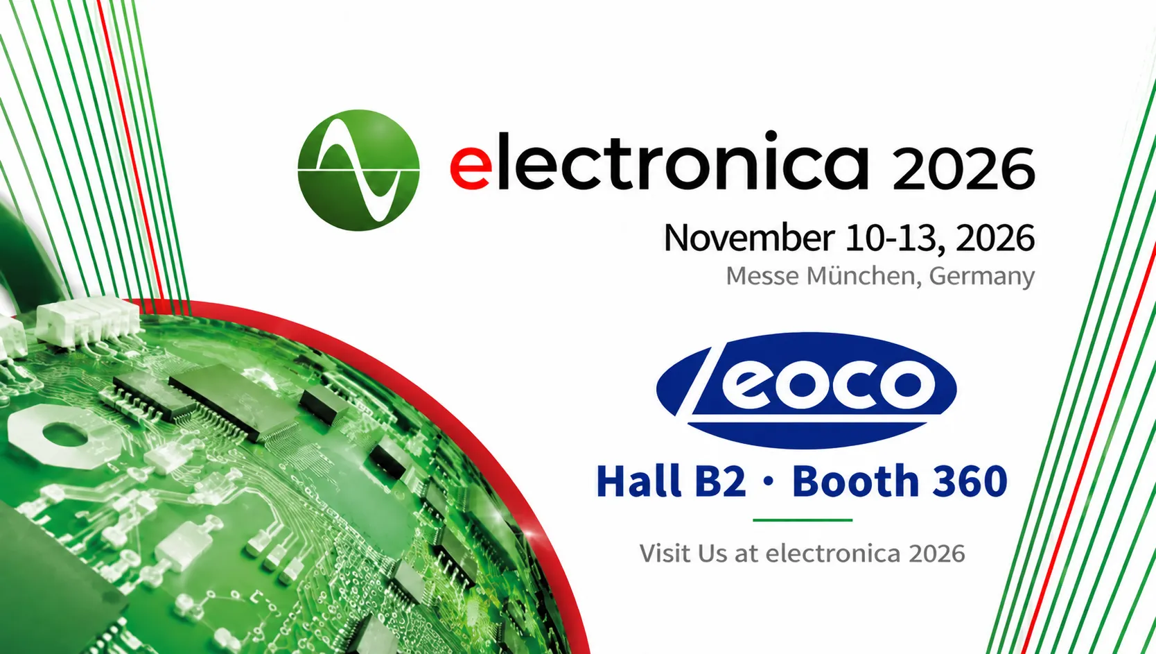 2026 Munich Electronica 11/10/2026 ~ 11/13/2026 
