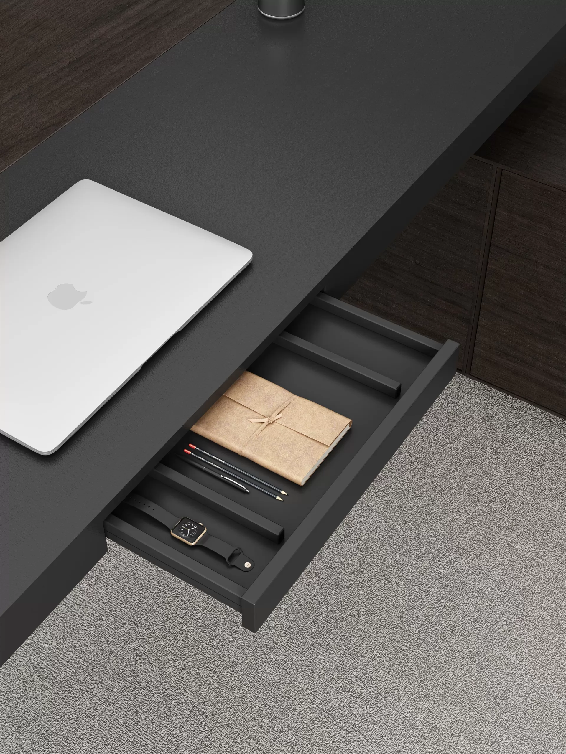 方寸收纳间，藏起办公的烟火气。