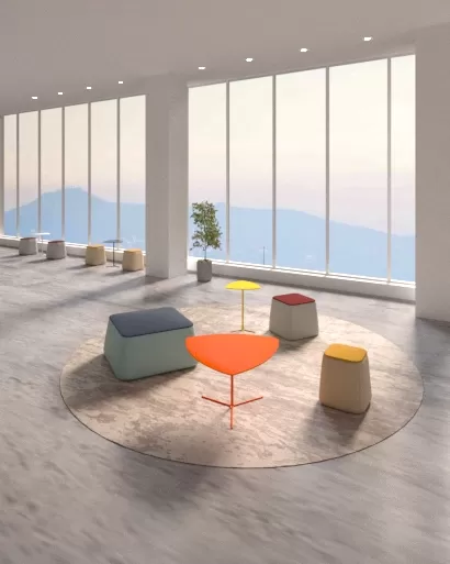 布丁凳 Pudding / 软包凳