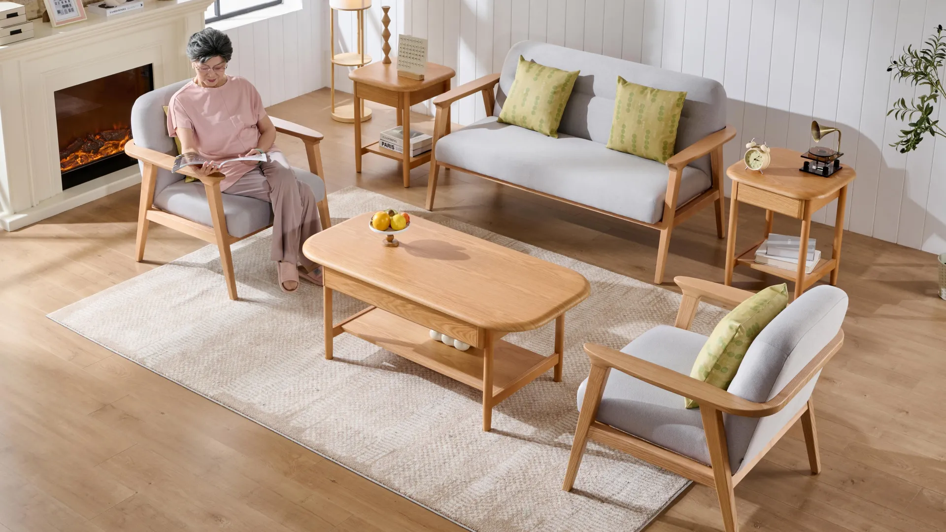 木语系列-双人沙发