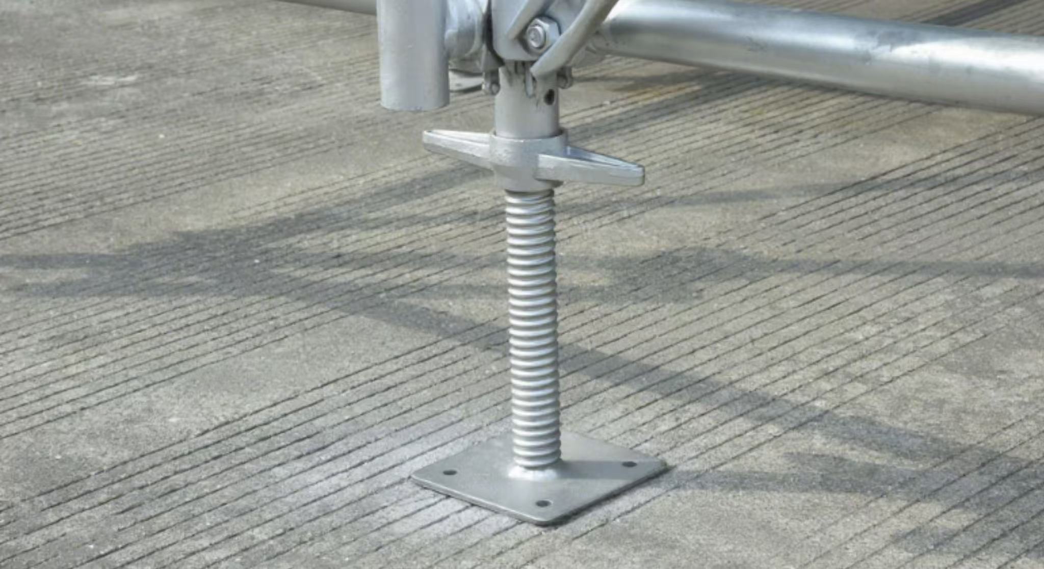 How to Use Ringlock Scaffolding Base Jack?