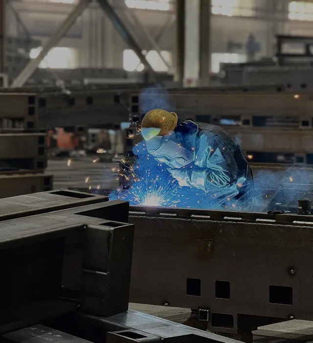High-Strength Welded Steel Plate Bed