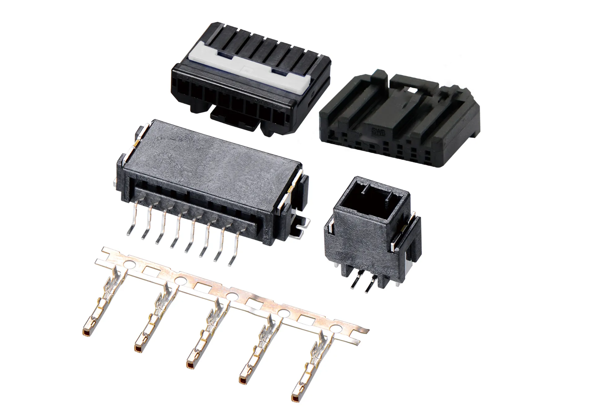 2024 Single Row Series 2.00mm Pitch (.079＂) 车用二次锁扣连接器