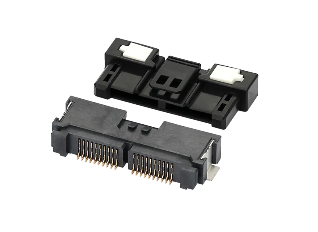 1044 Single Row Series 1.00mm Pitch (.039＂) FPC连接器
