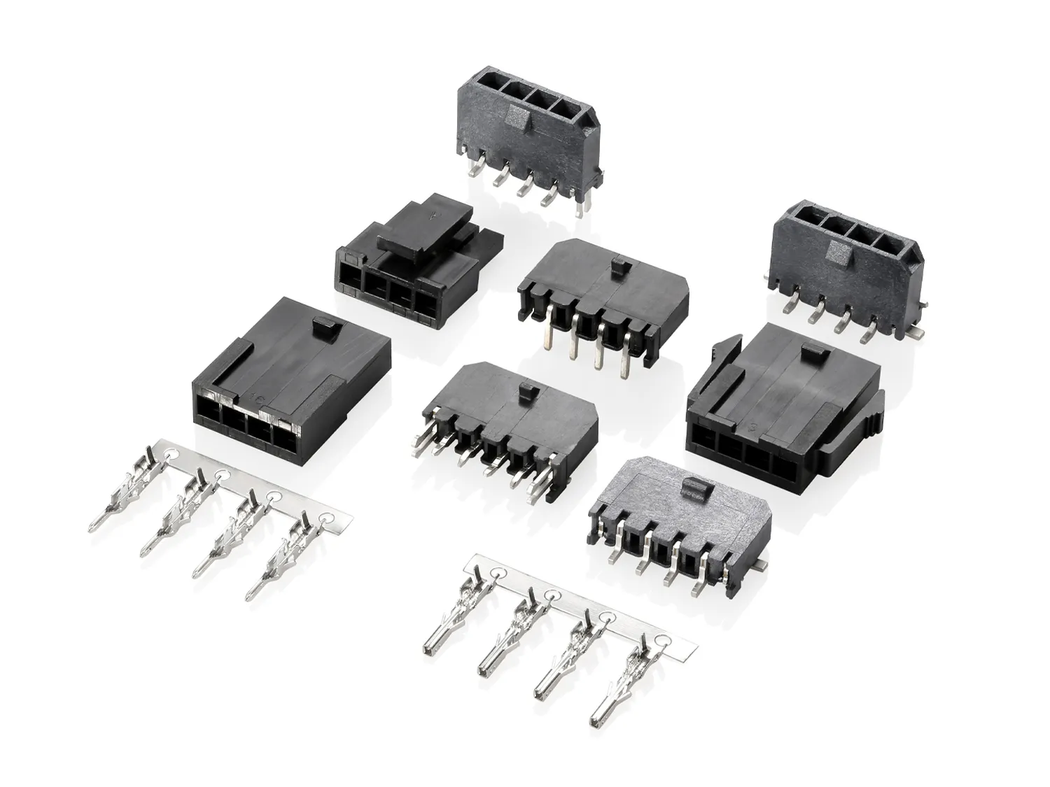 3025 Single Row Series 3.00mm Pitch (.118＂) 电源连接器