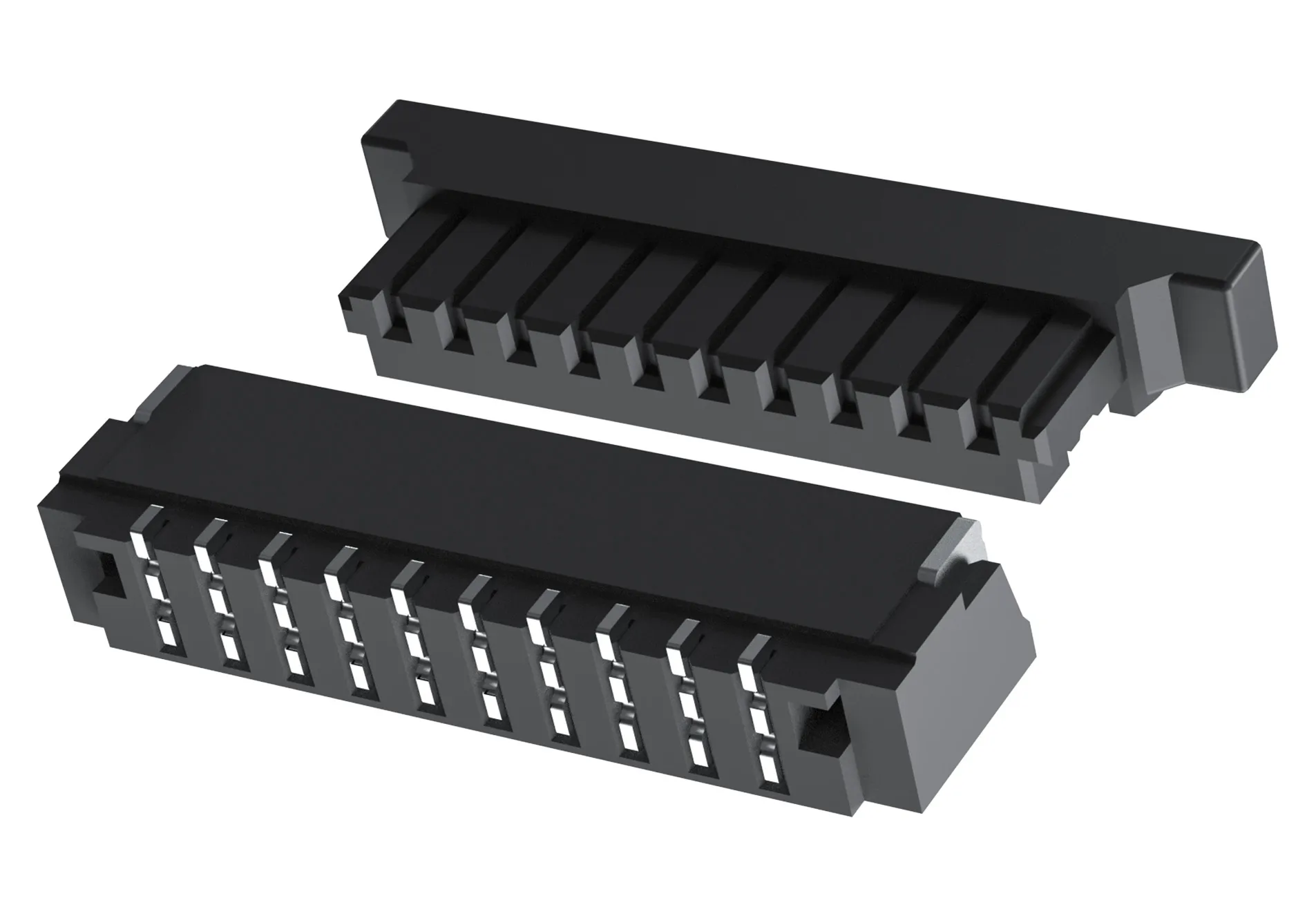 0800H Series 0.80mm Pitch (.031＂) 线对板连接器