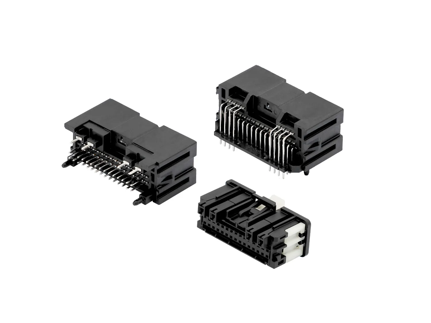 2043 Three Rows Three Rows Series 2.00mm Pitch (.079＂) 线对板连接器