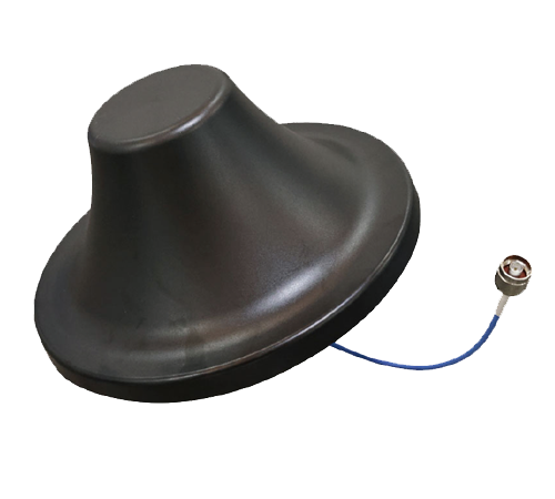 TTSK-Ceiling Antenna covers 1070-1370MHz with 50W power and 2dBi gain. Designed for ceiling mounting with 110° horizontal beamwidth, fiberglass radome, and -30℃ to 65℃ operation for indoor signal coverage applications