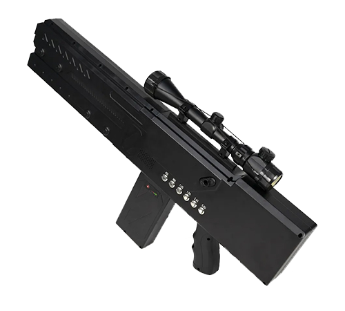 TTSKP08 Gun-Type Anti-Drone Device: A Portable, High-Power Jammer for Forcing UAVs to Land or Return with Precision Targeting