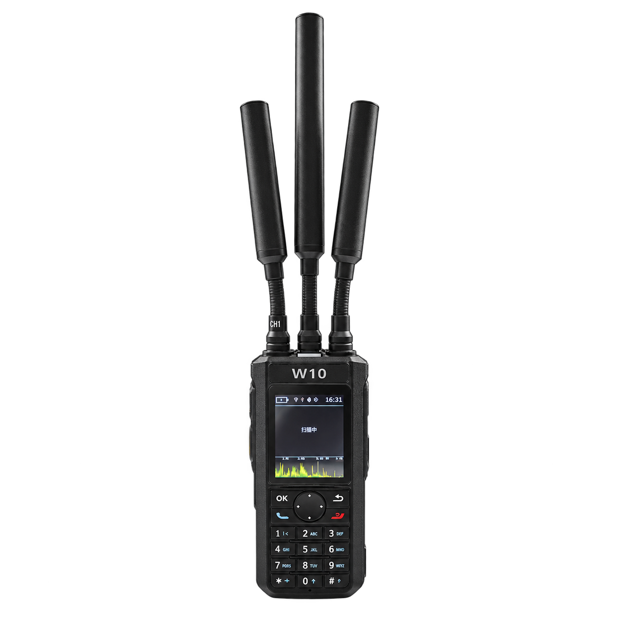 TTSK-W10 Handheld Drone Detector 300MHz-13.4GHz 5km Ultra-Wideband UAV Detection Device