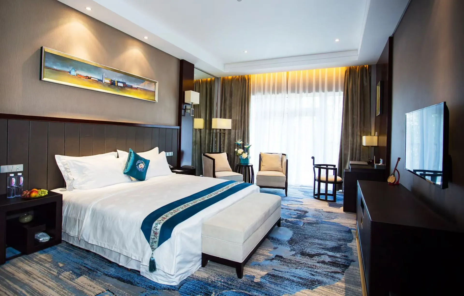 豪华景观大床房