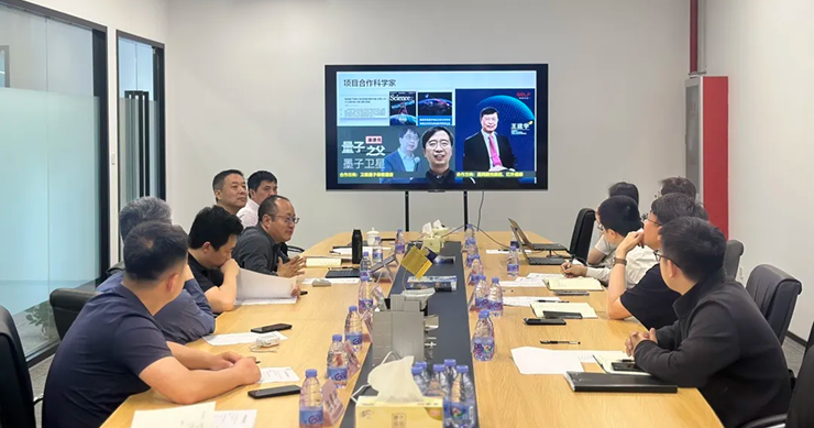 上海市科委领导调研上海太驿微行航天科技有限公司