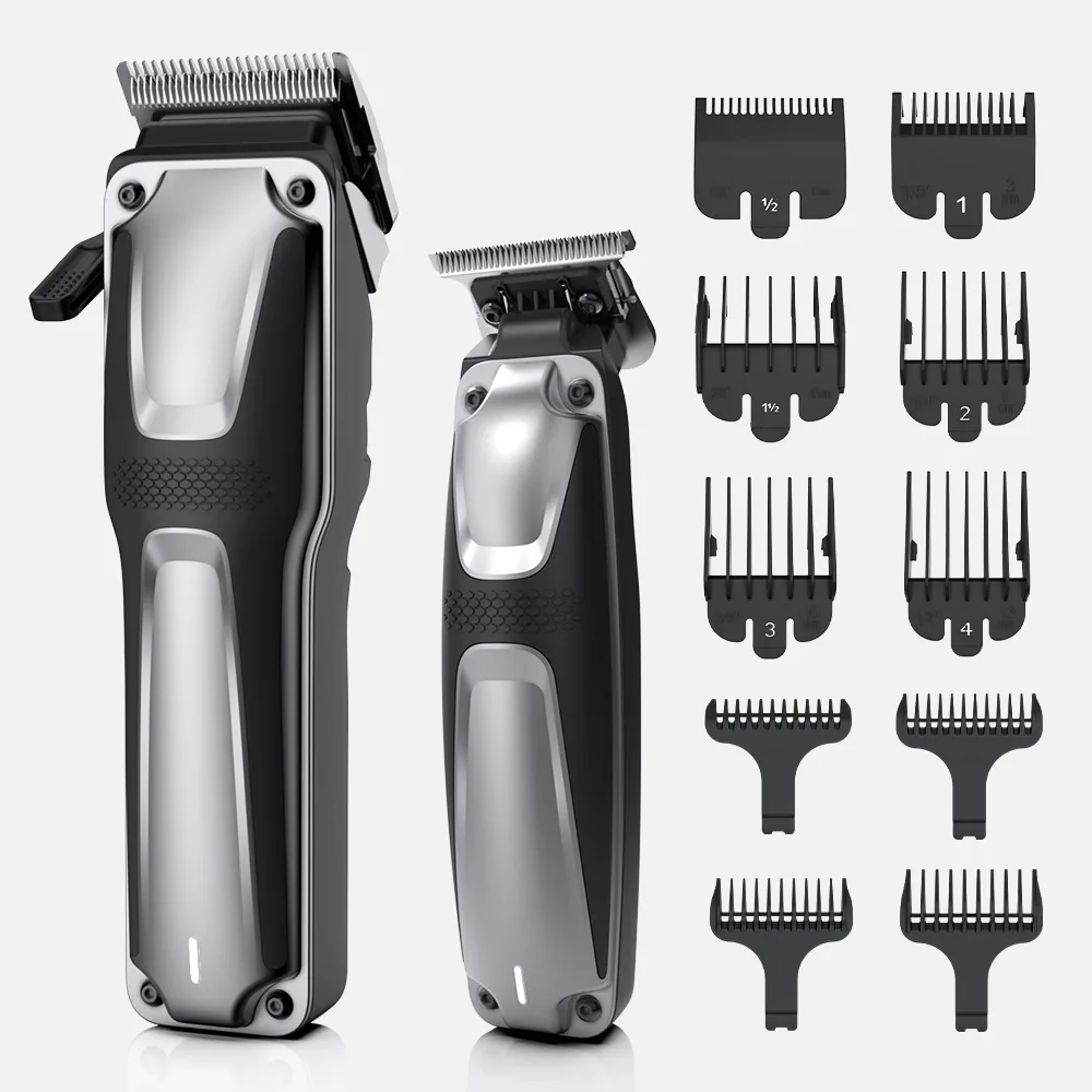 Professional Cordless Hair Clipper Zero Gapped Hair Trimmer