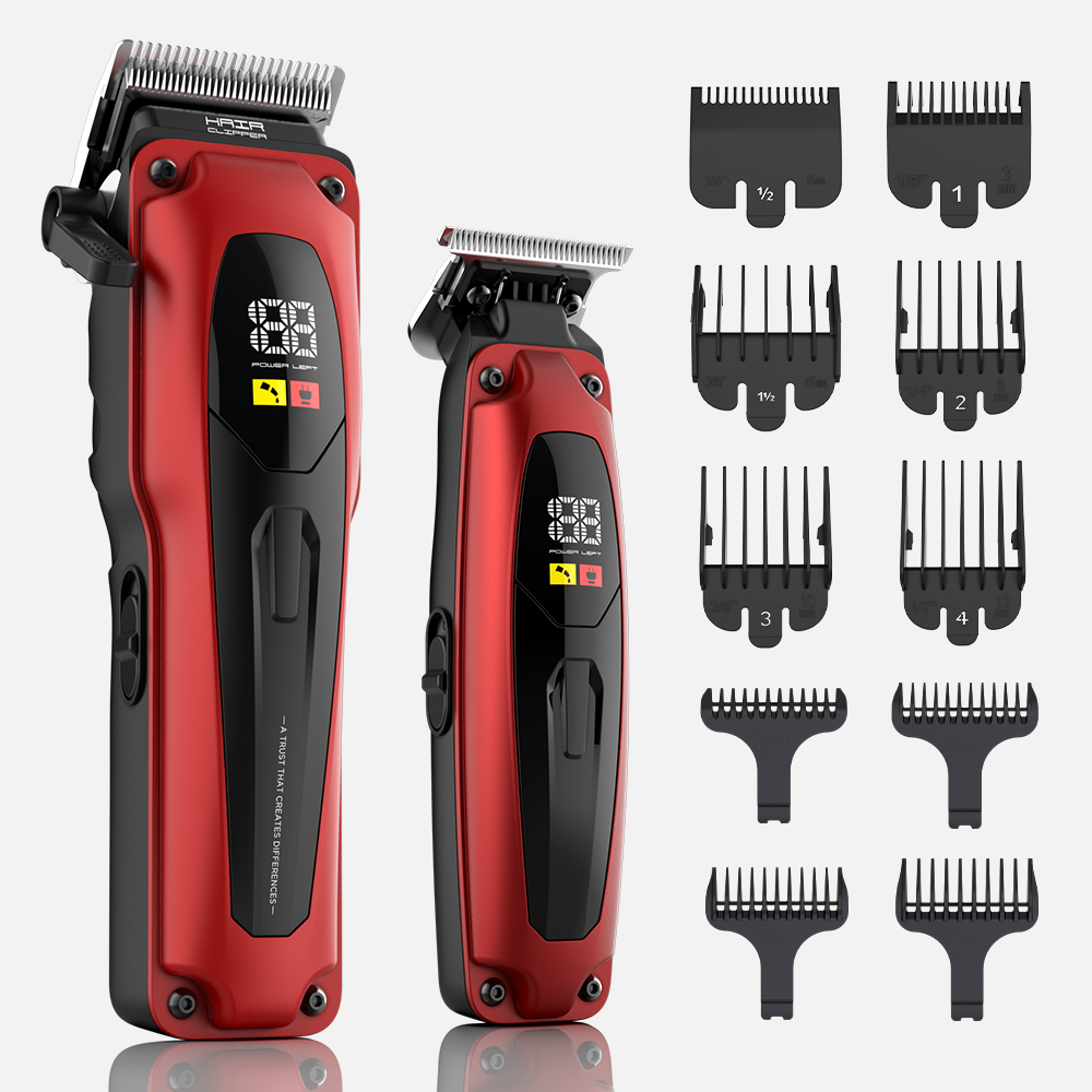 Professional Cordless Hair Clipper Zero Gapped Hair Trimmer