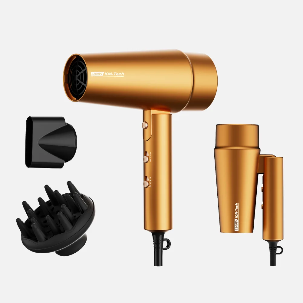 2200W Travel Blow Dryer (Folding Handle)