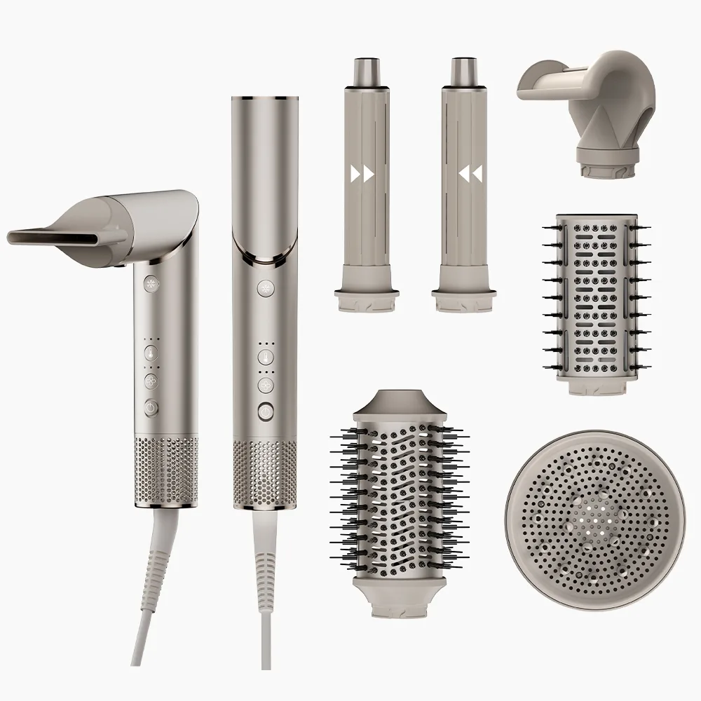 5-in-1 Foldable BLDC Motor Hot Air Styler