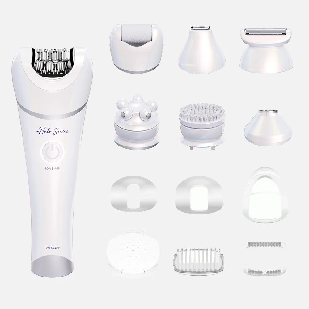 [Halo Series] Wet & Dry Epilator (7 Attachments)