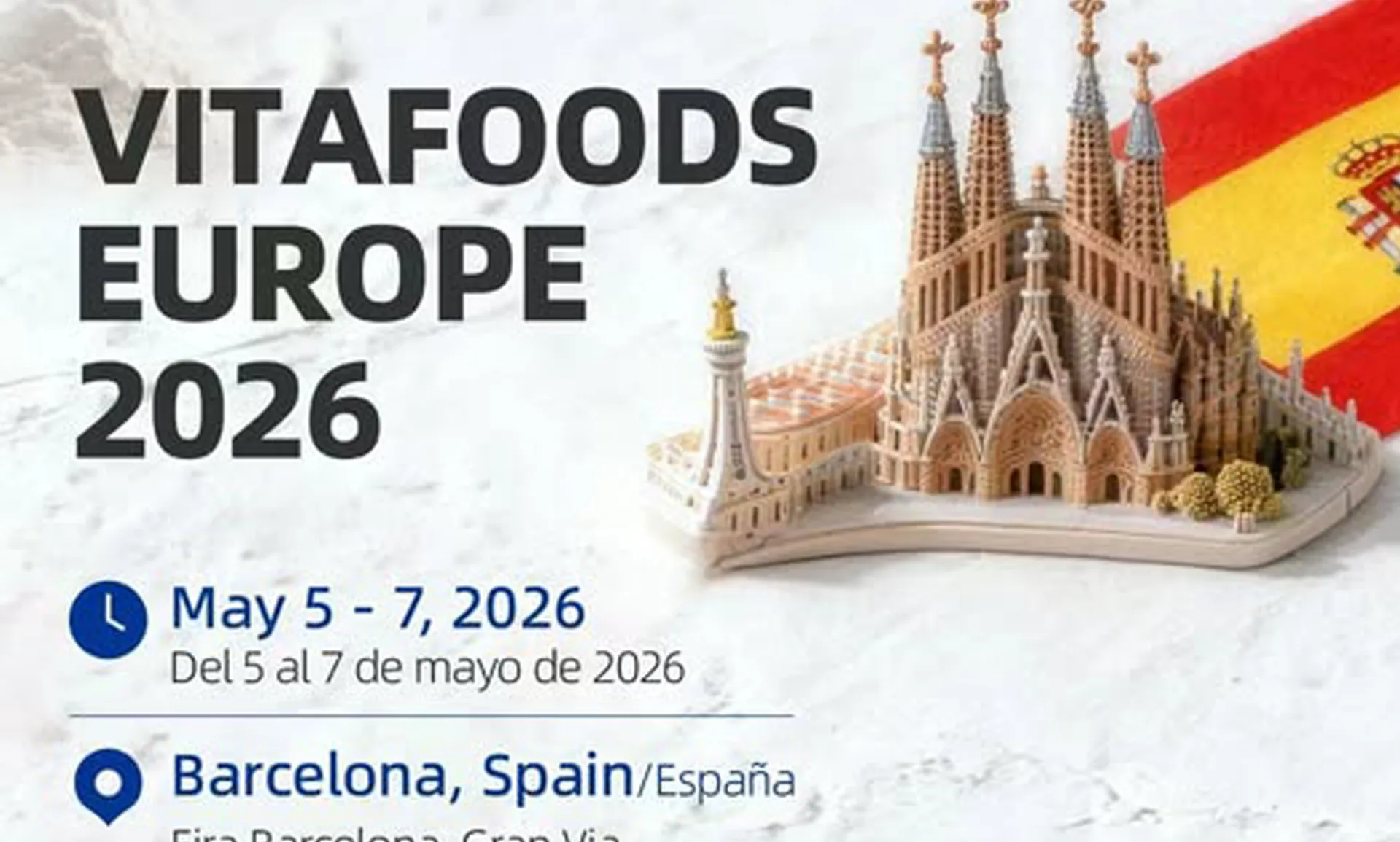 Wecaps warmly invites you to join us at VITAFOODS EUROPE 2026