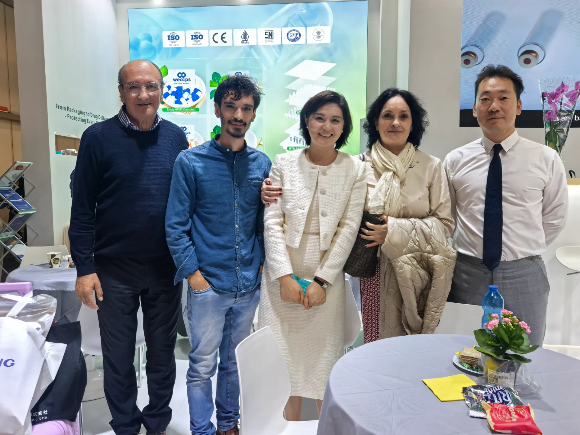 WECAPS Concludes a Rewarding Participation at CPHI Milan 2026