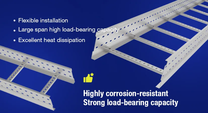 Reinforced cable ladder