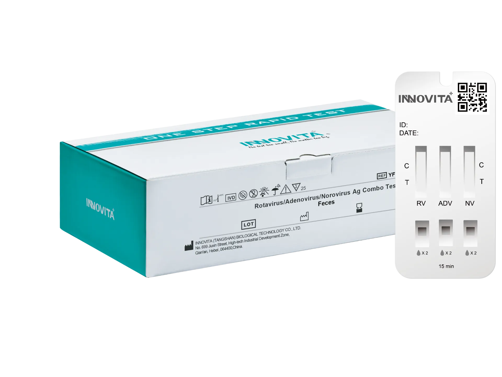 Rotavirus/Adenovirus/Norovirus Antigen Combo Test