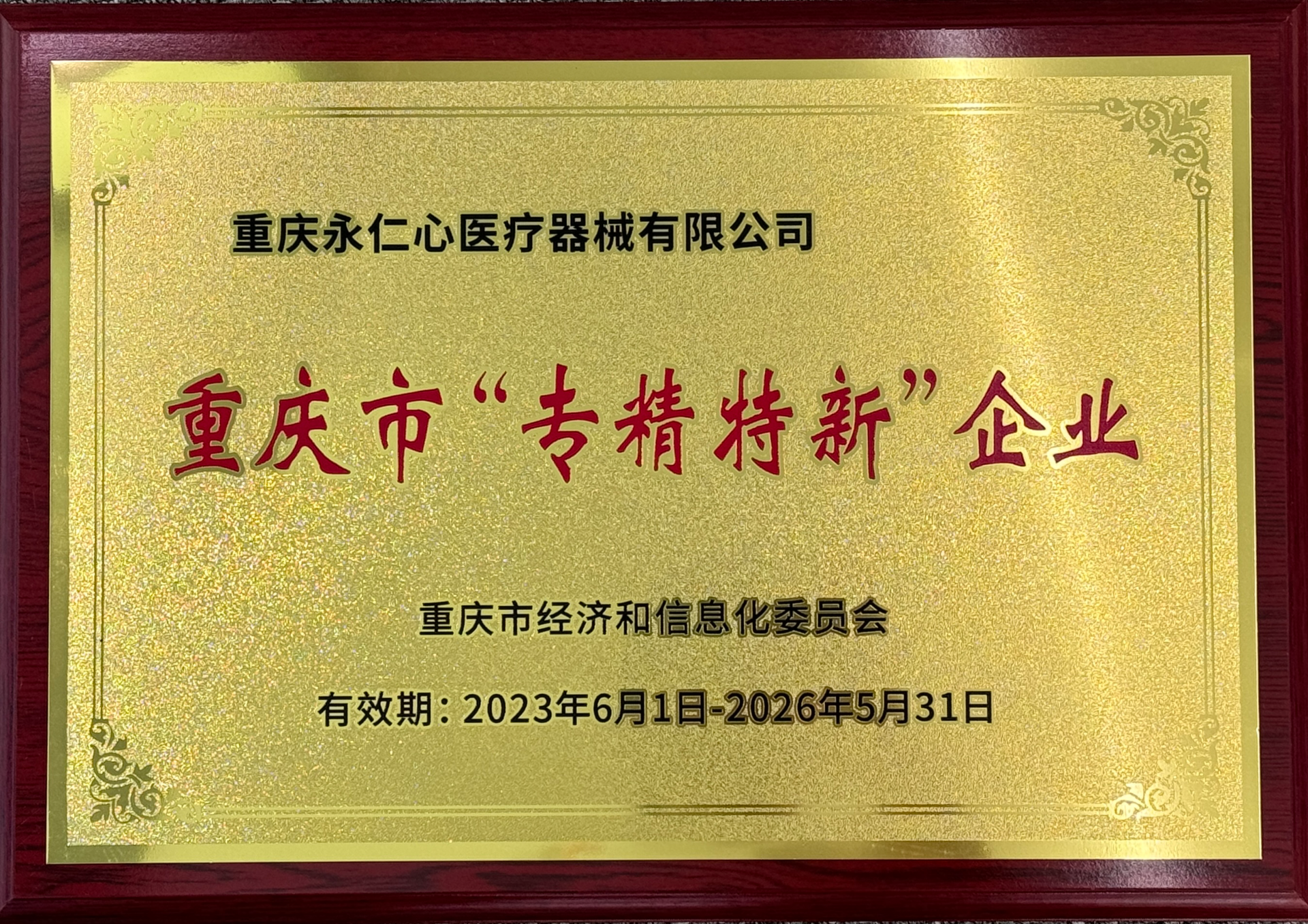 2023重庆市“专精特新”企业
