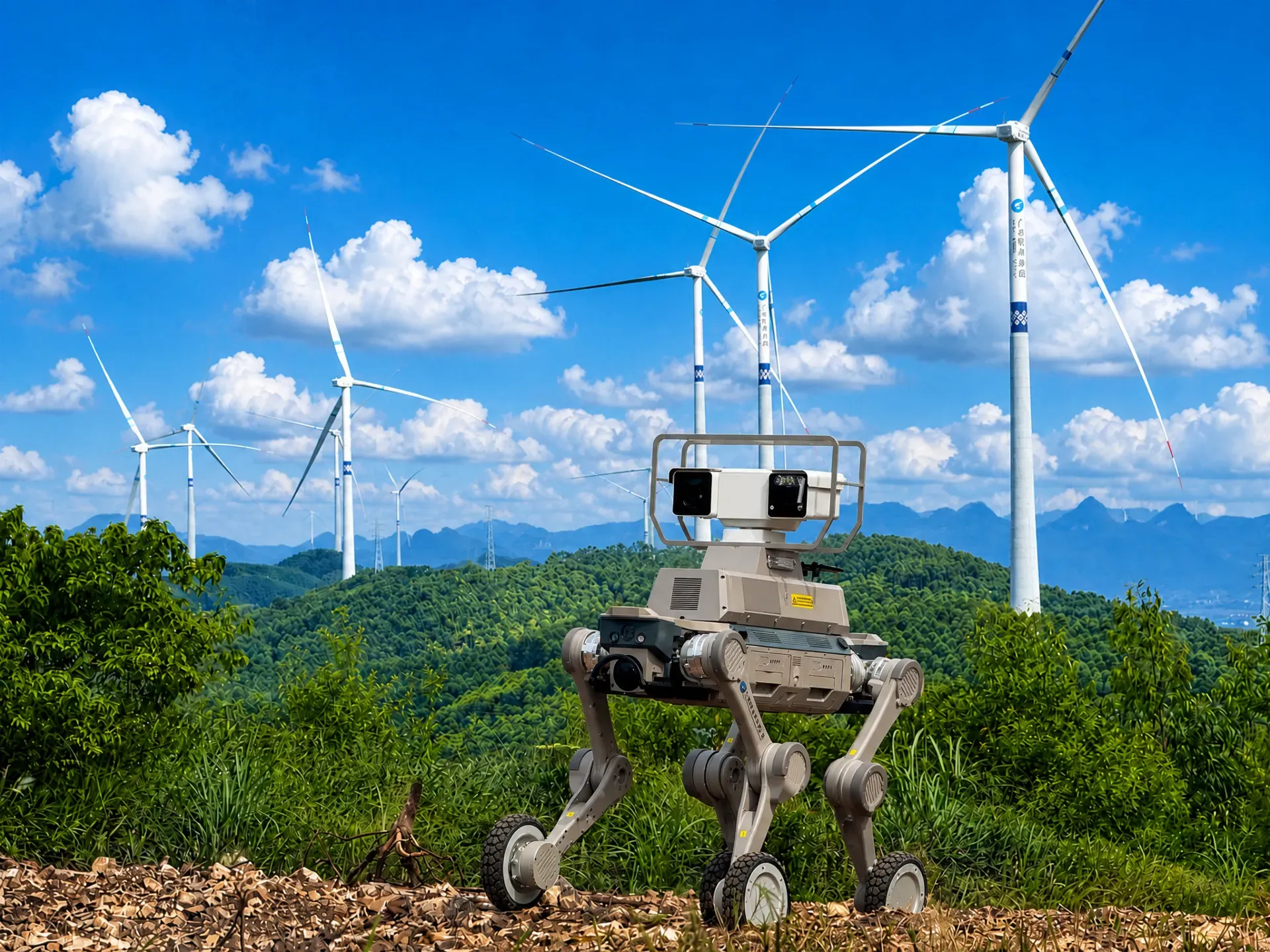 Wind Farm Inspection · Guangxi